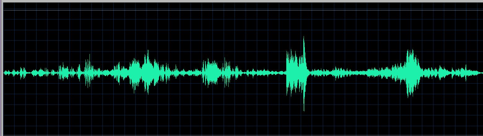 Hatto waveform for Track 5